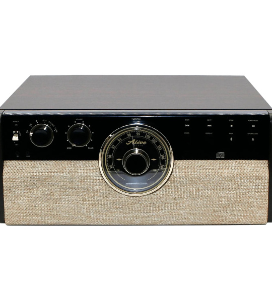 Alive Audio Great Gatsby Dark Wood - Виниловый проигрыватель